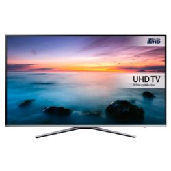 Samsung UE55KU6400 Silver/Black - 55inch 4K Ultra HD TV with UHD Crystal Colour Freeview HD & Freesat HD and Built in Wifi 3x HDMI and 2 USB Ports
